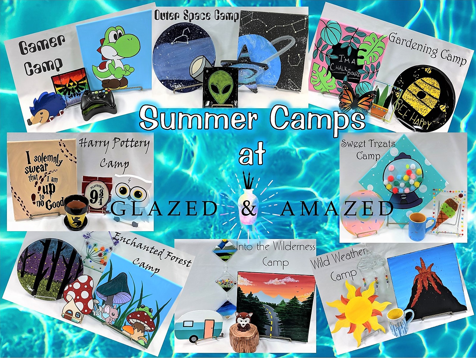 Camps Glazed and Amazed